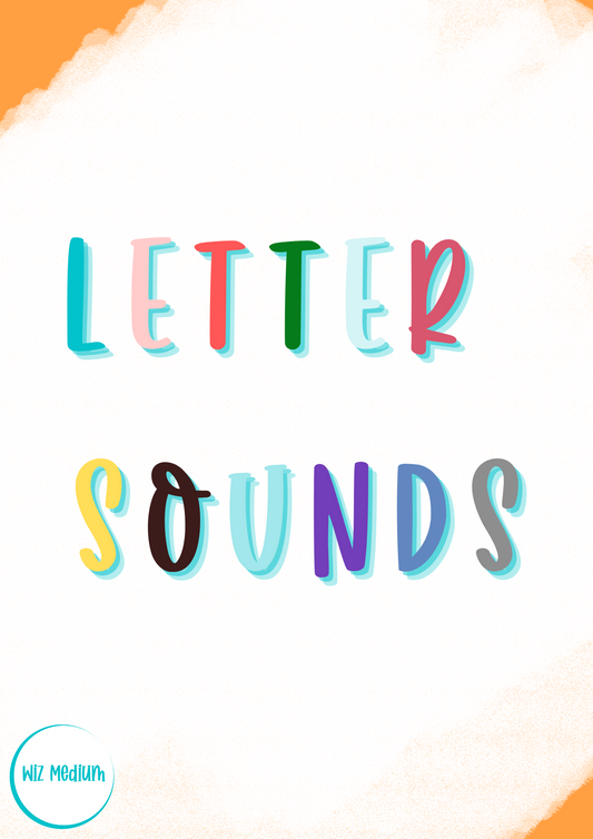 Letter Sounds Flashcard (Bundle)